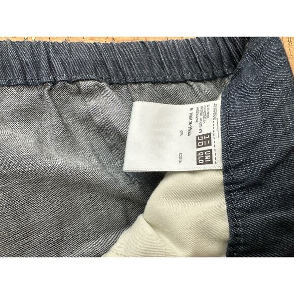 INES DE LA FRESSANGE X UNIQLO PARIS Blue STRAIGHT LEG PANTS Size M - Picture 5 of 9